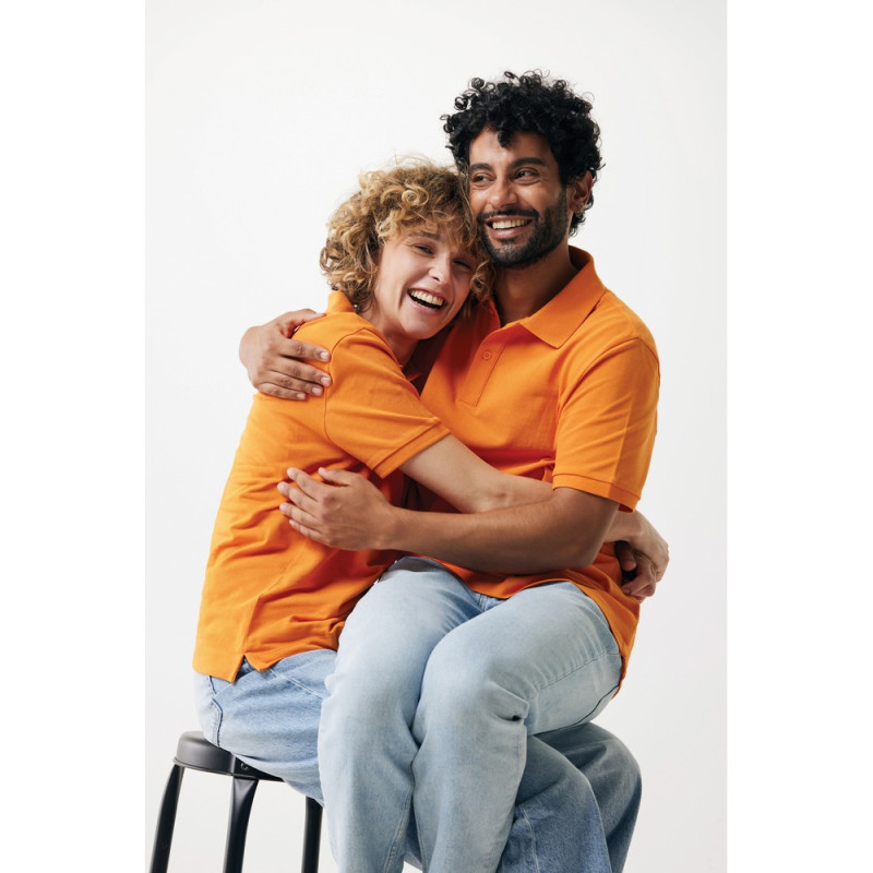 Koszulka polo z bawełny z recyklingu Iqoniq Yosemite