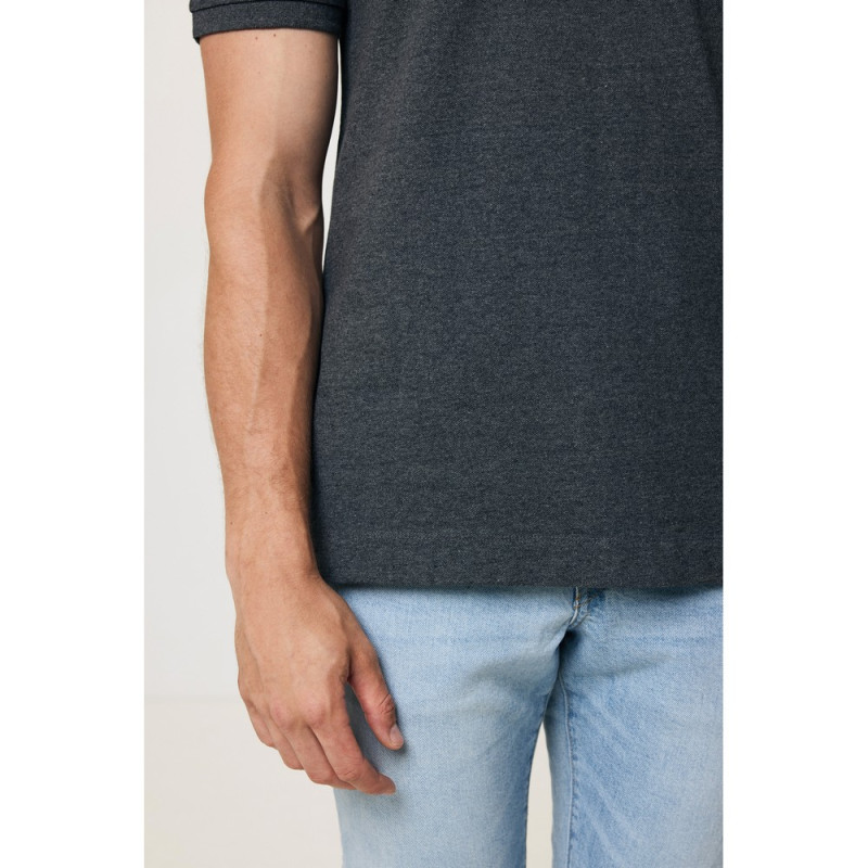 Koszulka polo z bawełny z recyklingu Iqoniq Yosemite