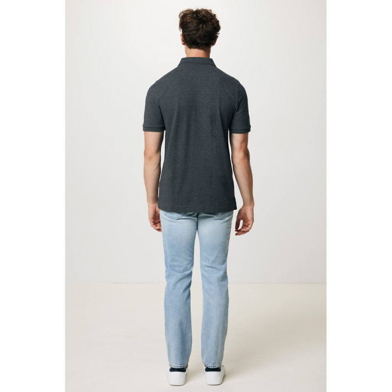 Koszulka polo z bawełny z recyklingu Iqoniq Yosemite