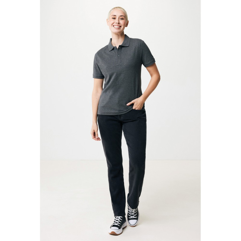 Koszulka polo z bawełny z recyklingu Iqoniq Yosemite