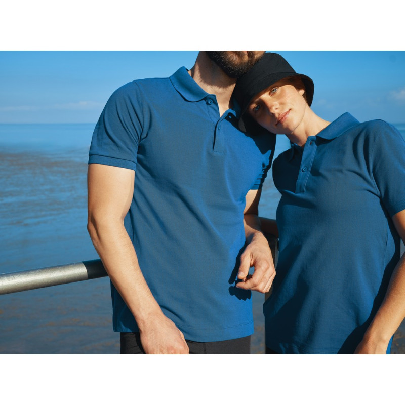 Koszulka polo z bawełny z recyklingu Iqoniq Yosemite