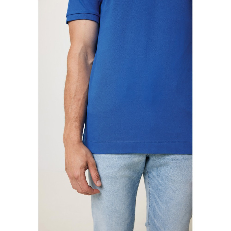 Koszulka polo z bawełny z recyklingu Iqoniq Yosemite