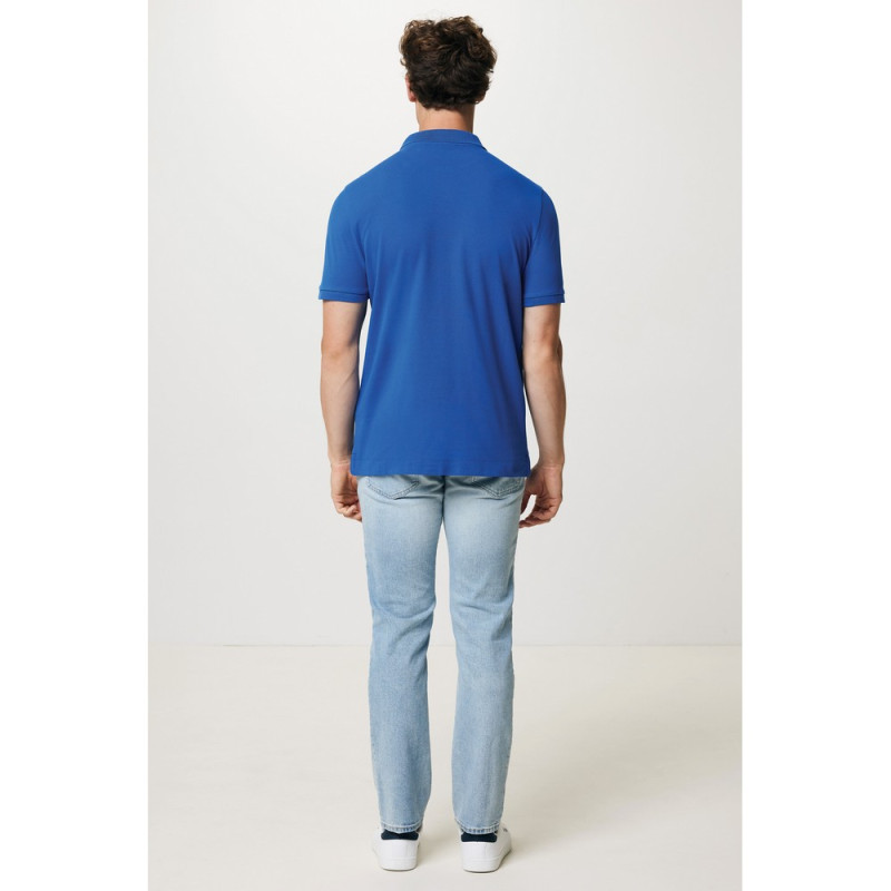 Koszulka polo z bawełny z recyklingu Iqoniq Yosemite