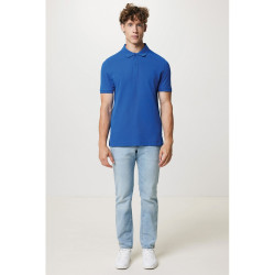 Koszulka polo z bawełny z recyklingu Iqoniq Yosemite