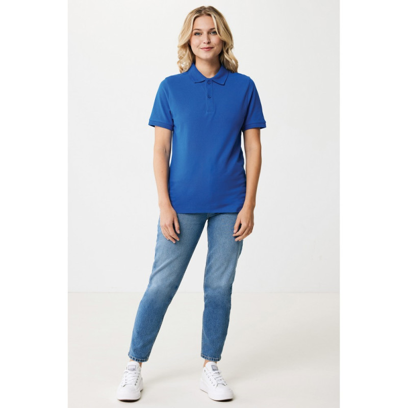 Koszulka polo z bawełny z recyklingu Iqoniq Yosemite