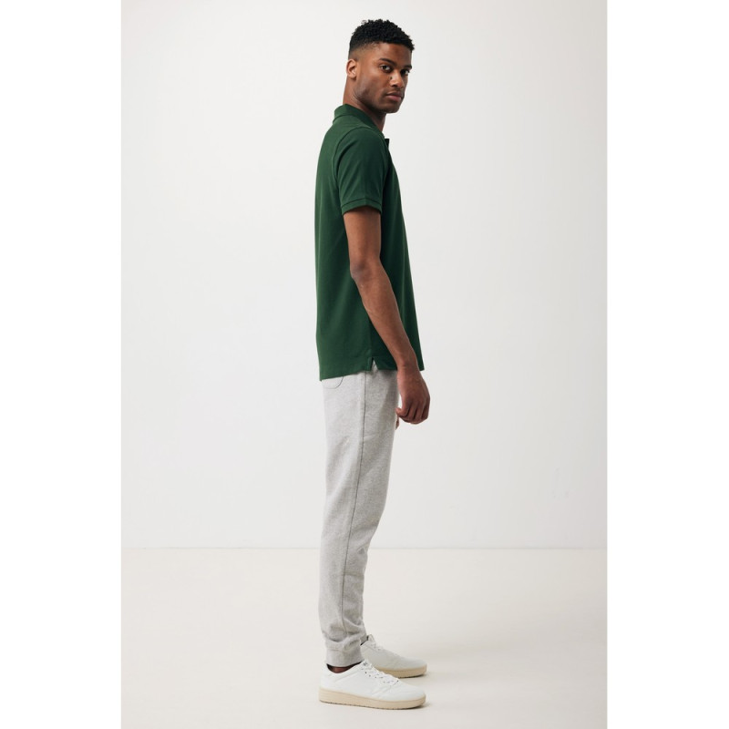 Koszulka polo z bawełny z recyklingu Iqoniq Yosemite