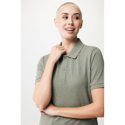 Koszulka polo z bawełny z recyklingu Iqoniq Yosemite