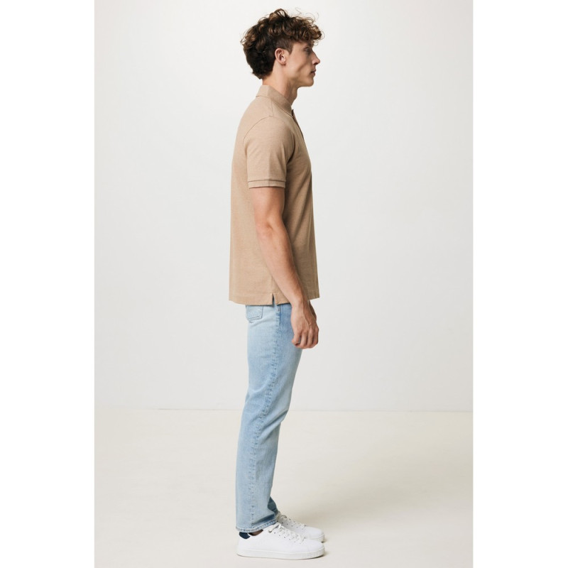 Koszulka polo z bawełny z recyklingu Iqoniq Yosemite