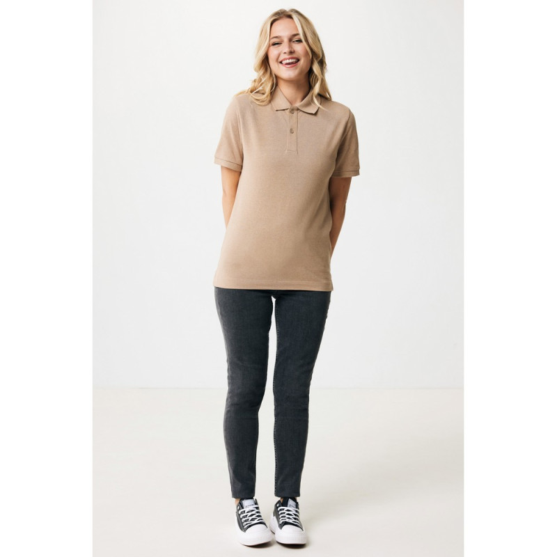 Koszulka polo z bawełny z recyklingu Iqoniq Yosemite