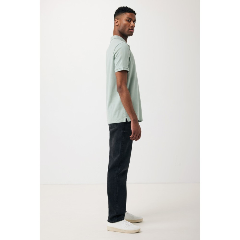 Koszulka polo z bawełny z recyklingu Iqoniq Yosemite