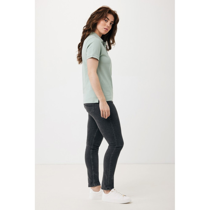 Koszulka polo z bawełny z recyklingu Iqoniq Yosemite