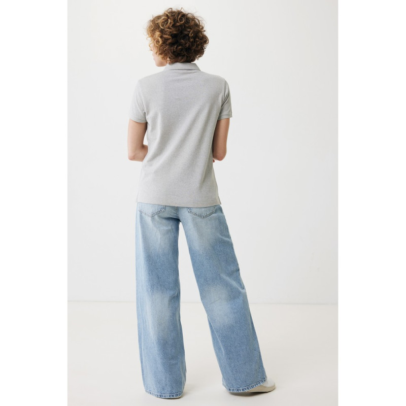 Damska koszulka polo Iqoniq Yosemite tkanina pique z bawełny z recyklingu