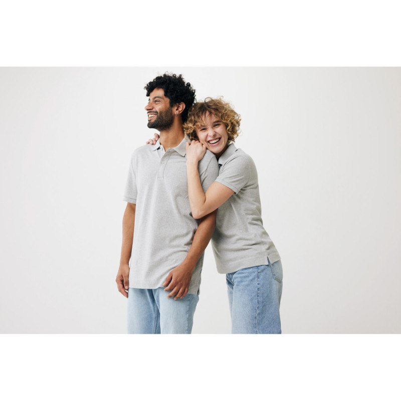 Damska koszulka polo Iqoniq Yosemite tkanina pique z bawełny z recyklingu