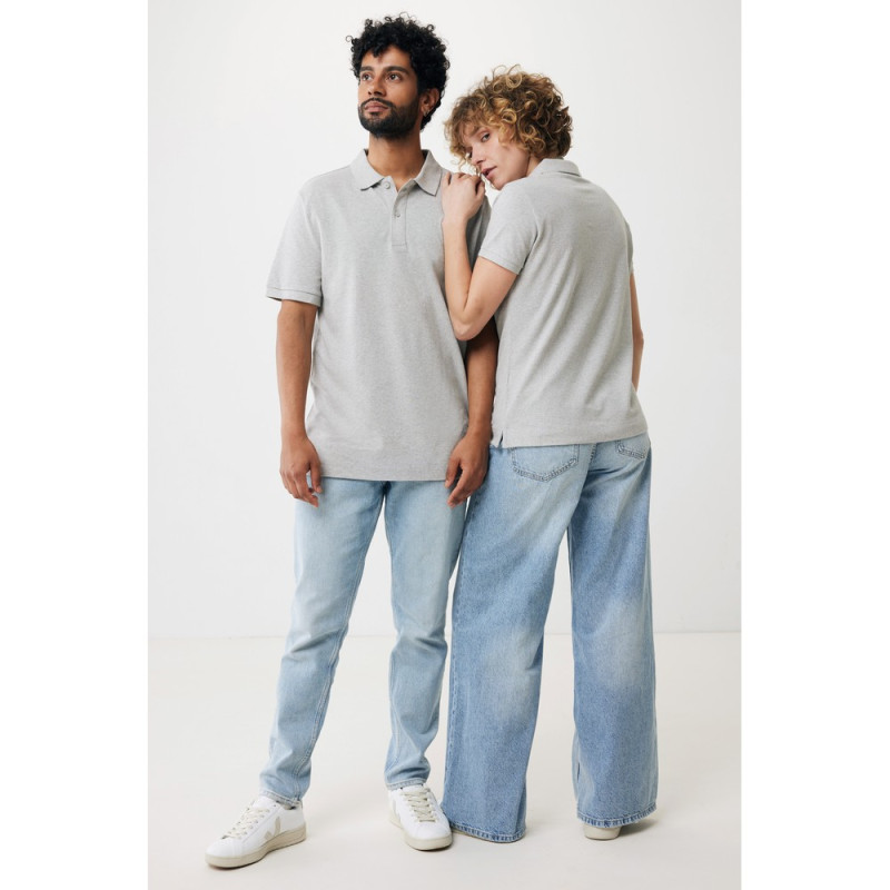 Damska koszulka polo Iqoniq Yosemite tkanina pique z bawełny z recyklingu