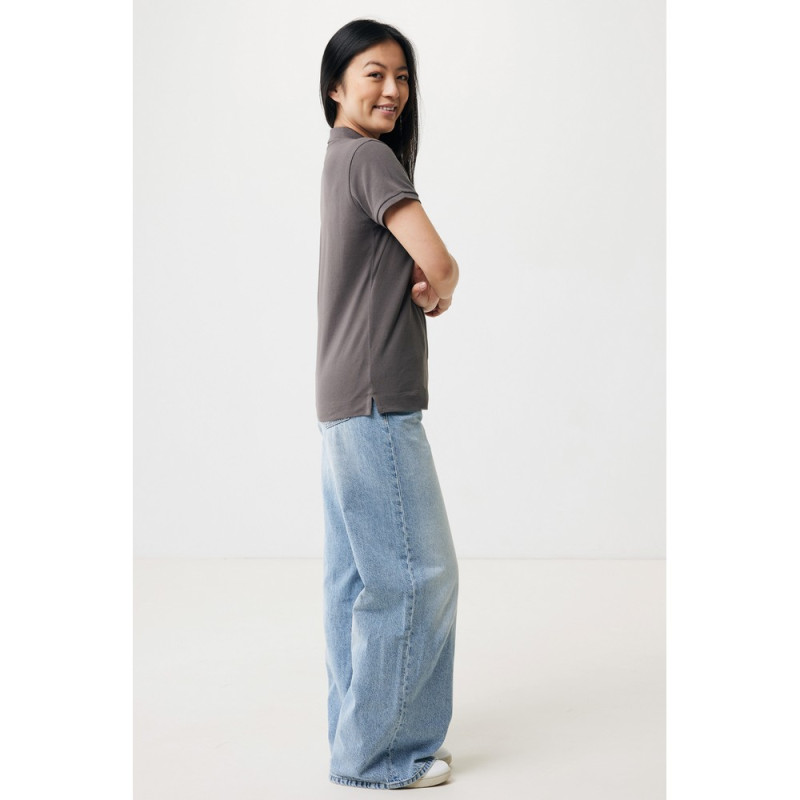 Damska koszulka polo Iqoniq Yosemite tkanina pique z bawełny z recyklingu