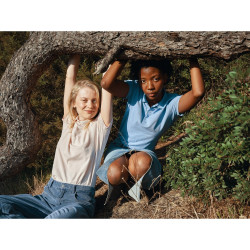 Damska koszulka polo Iqoniq Yosemite tkanina pique z bawełny z recyklingu