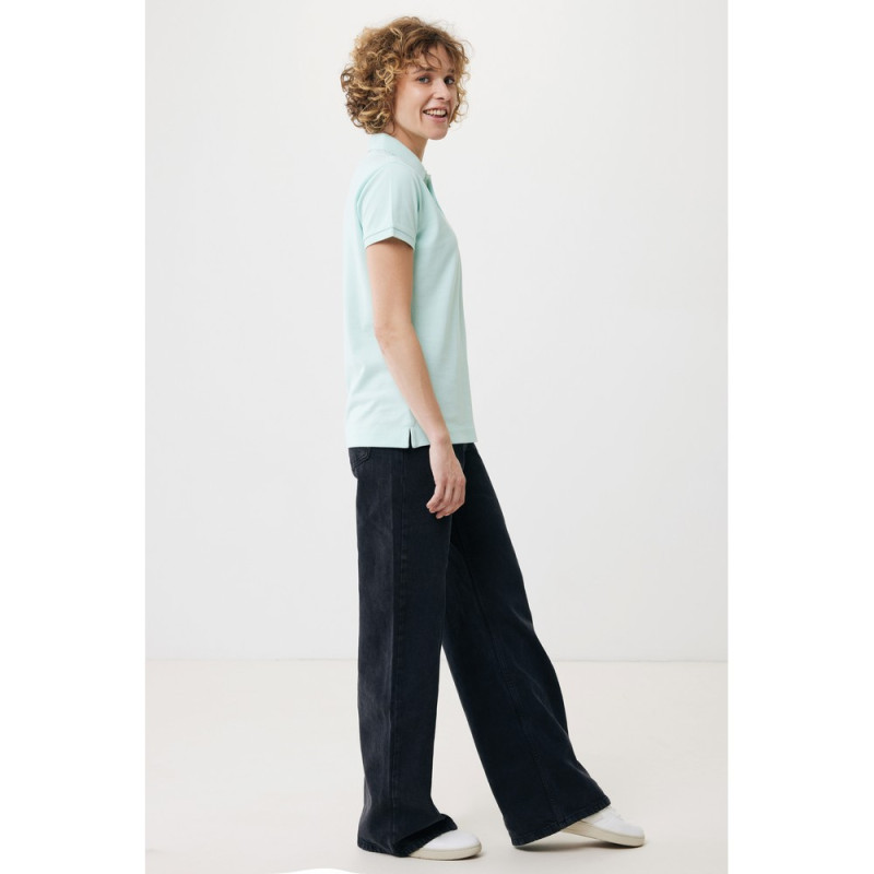 Damska koszulka polo Iqoniq Yosemite tkanina pique z bawełny z recyklingu