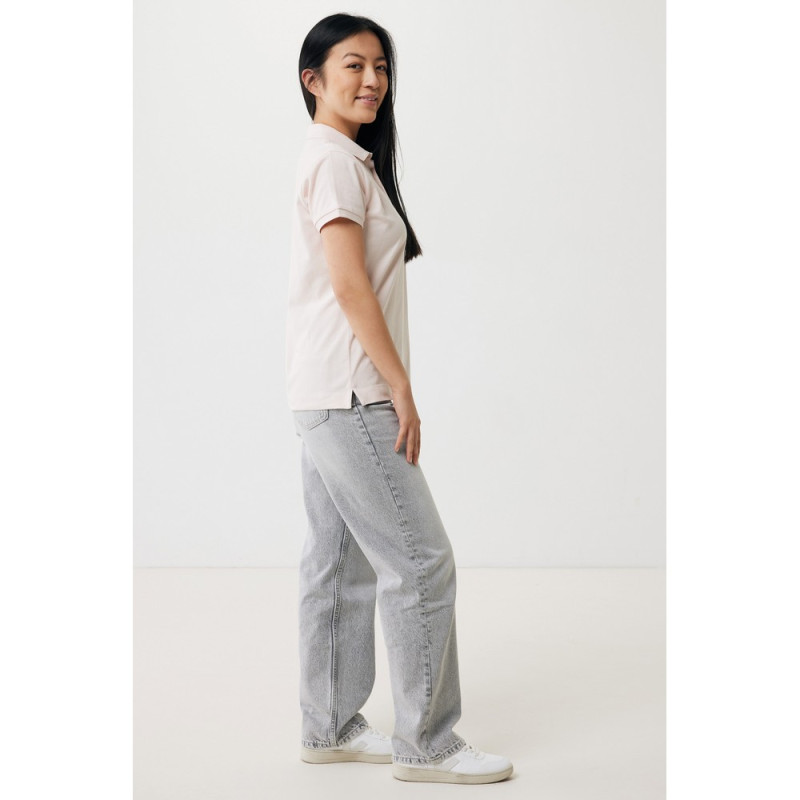 Damska koszulka polo Iqoniq Yosemite tkanina pique z bawełny z recyklingu