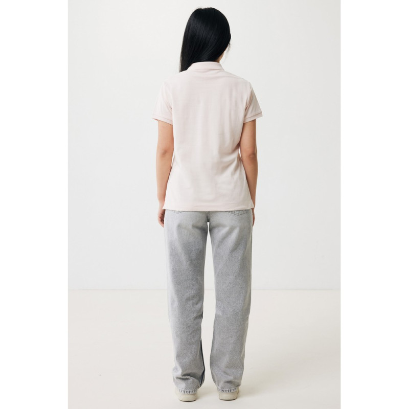 Damska koszulka polo Iqoniq Yosemite tkanina pique z bawełny z recyklingu