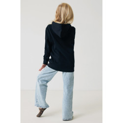 Dziecięca bluza z kapturem i kieszeniami Iqoniq Yengo z bawełny z recyklingu