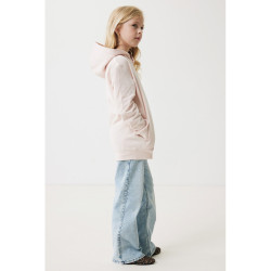 Dziecięca bluza z kapturem i kieszeniami Iqoniq Yengo z bawełny z recyklingu