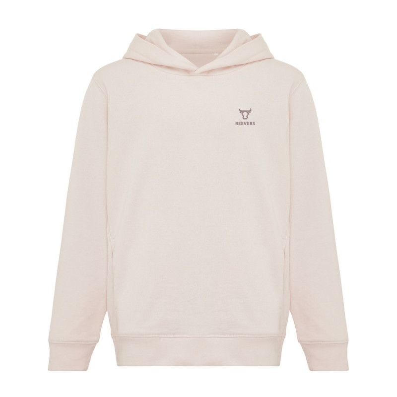 Dziecięca bluza z kapturem i kieszeniami Iqoniq Yengo z bawełny z recyklingu