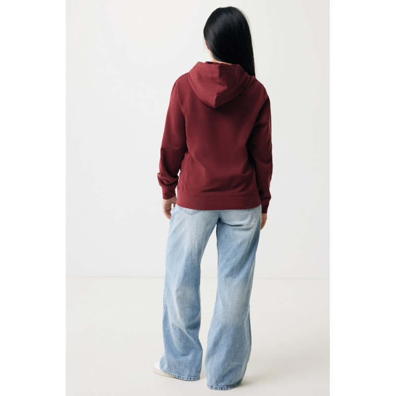 Bluza z kapturem i kieszeniami Iqoniq Yengo z bawełny z recyklingu