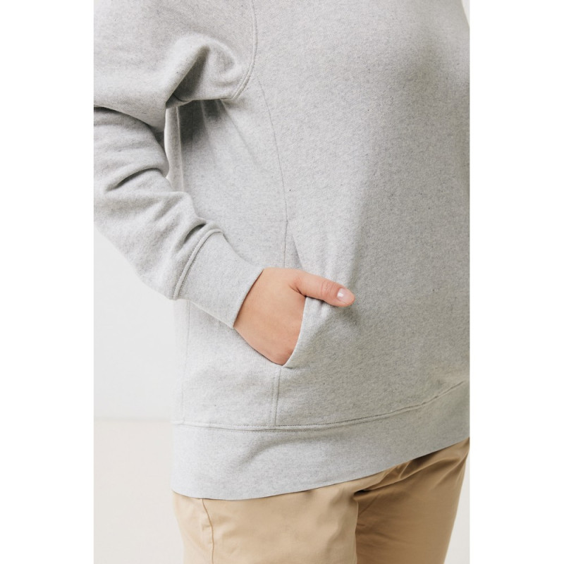 Bluza z kapturem i kieszeniami Iqoniq Yengo z bawełny z recyklingu