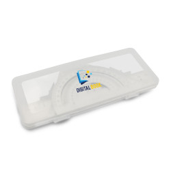 Zestaw szkolny linijki 2 ekierki i kątomierz | Kaulana