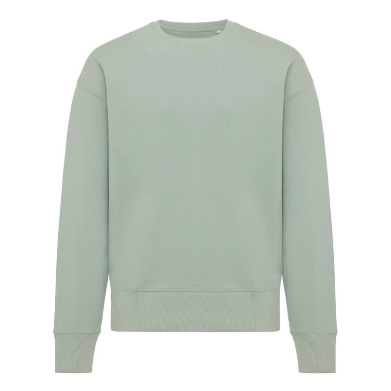 Luźna bluza z bawełny z recyklingu Iqoniq Kruger