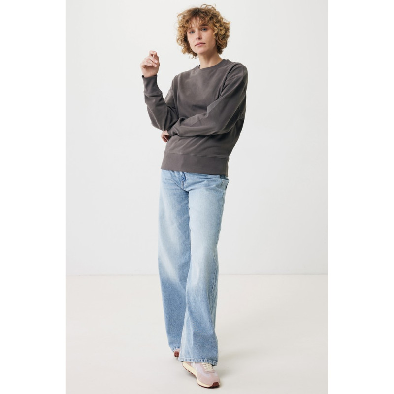 Luźna bluza z bawełny z recyklingu Iqoniq Kruger