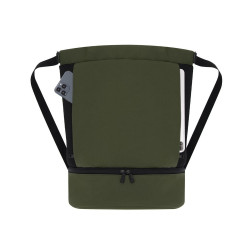 Worek z szerokimi paskami