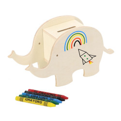 Drewniana skarbonka...