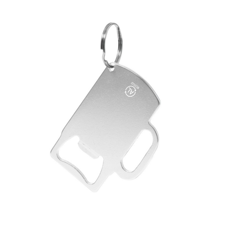 Brelok do kluczy otwieracz do butelek z aluminium z recyklingu