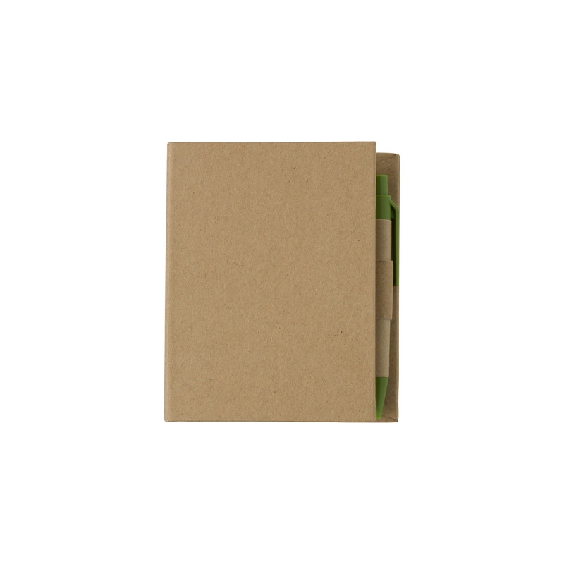 Zestaw do notatek notatnik karteczki samoprzylepne długopis linijka