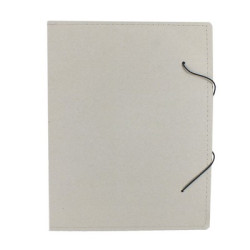 Teczka konferencyjna ok A4 z kartonu z recyklingu z notatnikiem