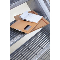 Korkowa teczka konferencyjna ok A5 z notatnikiem