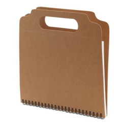 Teczka konferencyjna ok A5 z notatnikiem karteczki samoprzylepne długopis