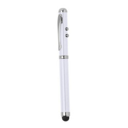 Wskaźnik laserowy lampka LED długopis touch pen