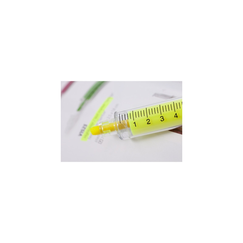 Zakreślacz "strzykawka"