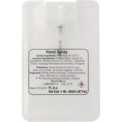 Antybakteryjny płyn do rąk "karta kredytowa"