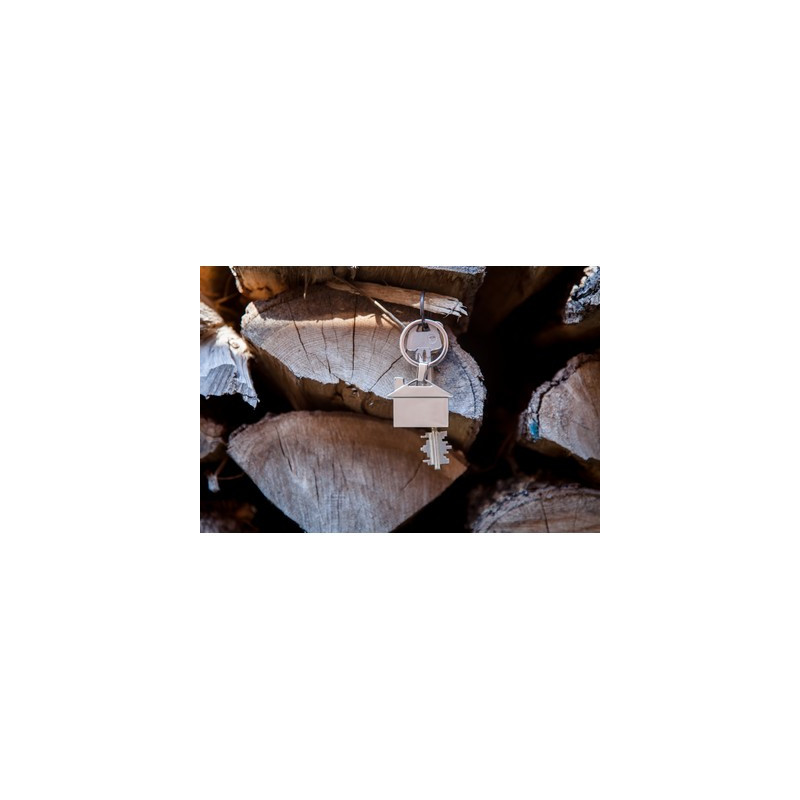 Brelok do kluczy "domek" | Alice