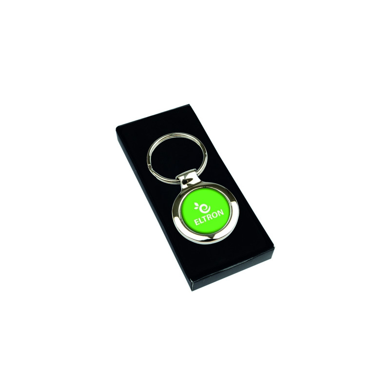 Okrągły brelok do kluczy | Lisa