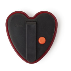 Klip "serce" z migającym światełkiem