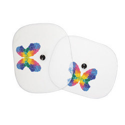 Zestaw 2 osłon przeciwsłonecznych do samochodu składane