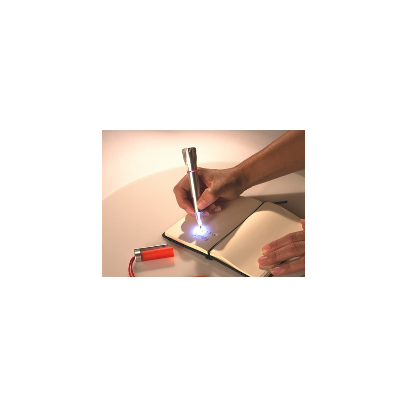 Latarka 2 LED długopis