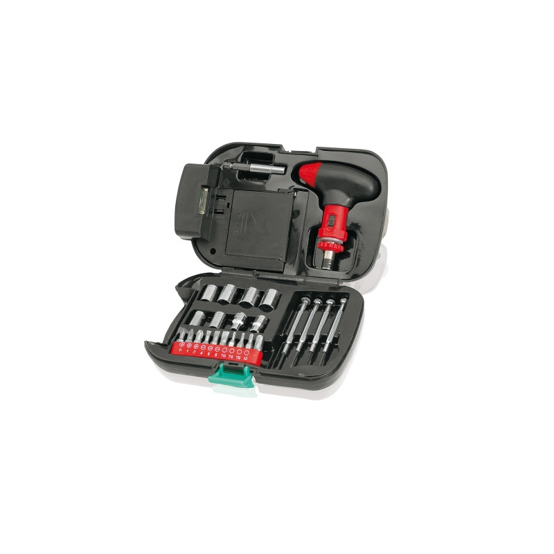 Zestaw narzędzi "latarka" 1 LED 24 el