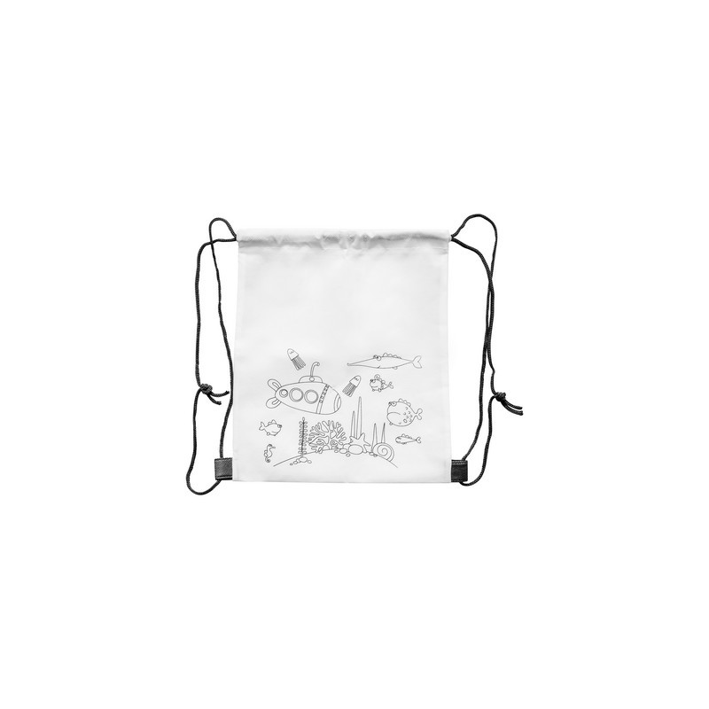 Worek ze sznurkiem do kolorowania flamastry | Franklin