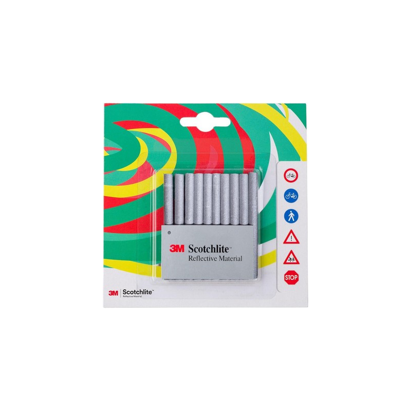 Połyskliwe paski na szprychy rowerowe