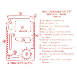 Narzędzie wielofunkcyjne 11 funkcji